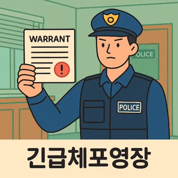 울산형사변호사, 긴급체포영장